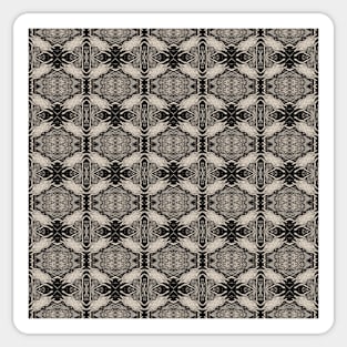 The Scream Kaleidoscope Pattern (Seamless) 13 Sticker